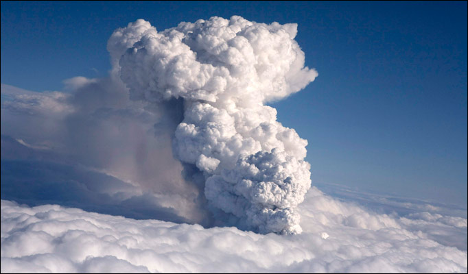 Ashes to beauty after the eruption of the Icelandic volcan Eyjafjallajökull